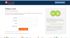 Desktop Screenshot of febes.com