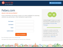 Tablet Screenshot of febes.com